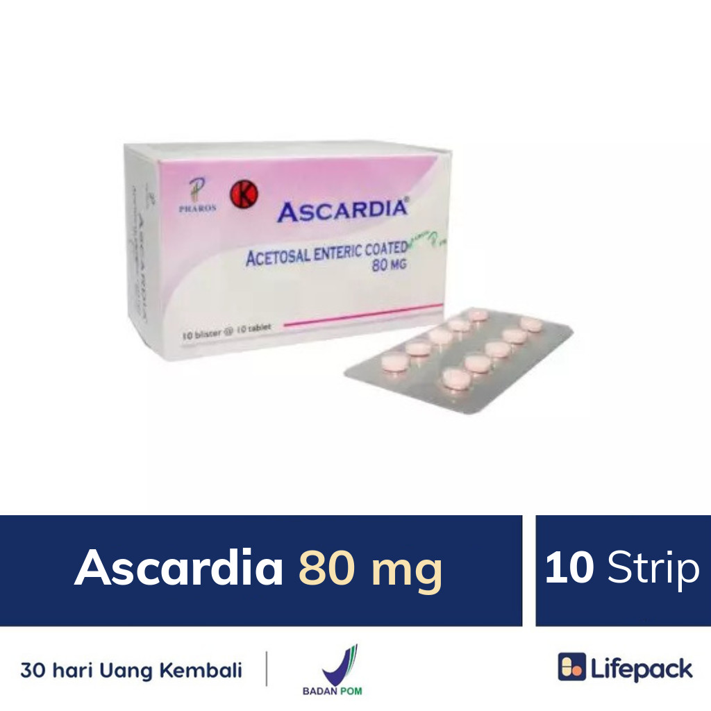 Ascardia 80 mg - Lifepack.id