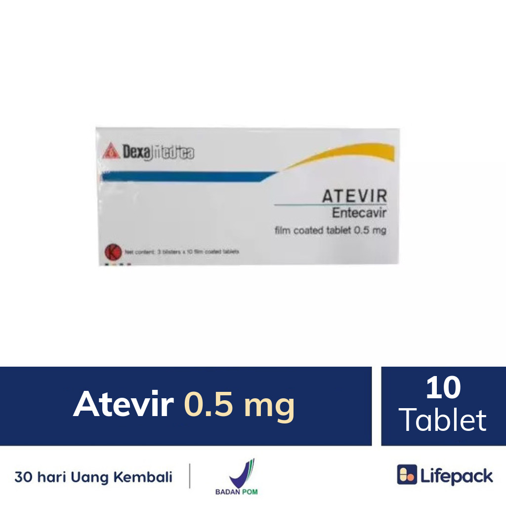 Atevir 0.5 mg - Lifepack.id