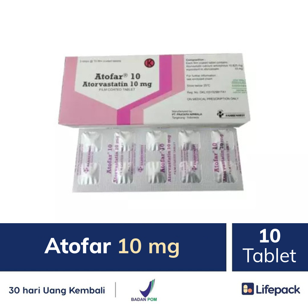 Atofar 10 mg - Lifepack.id