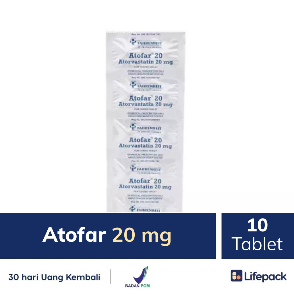Atofar 20 mg - Lifepack.id