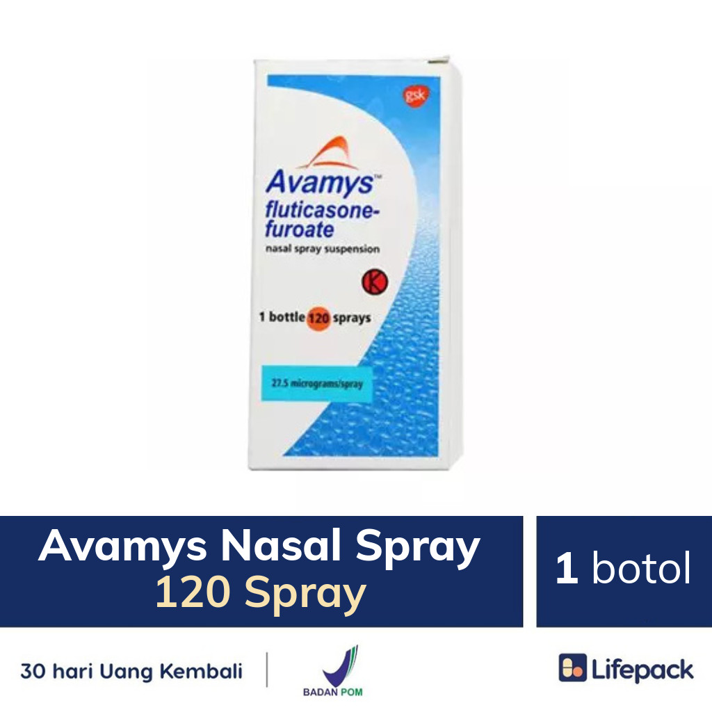 Avamys Nasal Spray 120 Spray - Lifepack.id