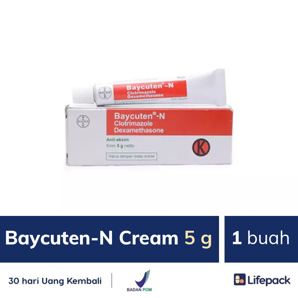 Baycuten-N Cream 5 g - Lifepack.id