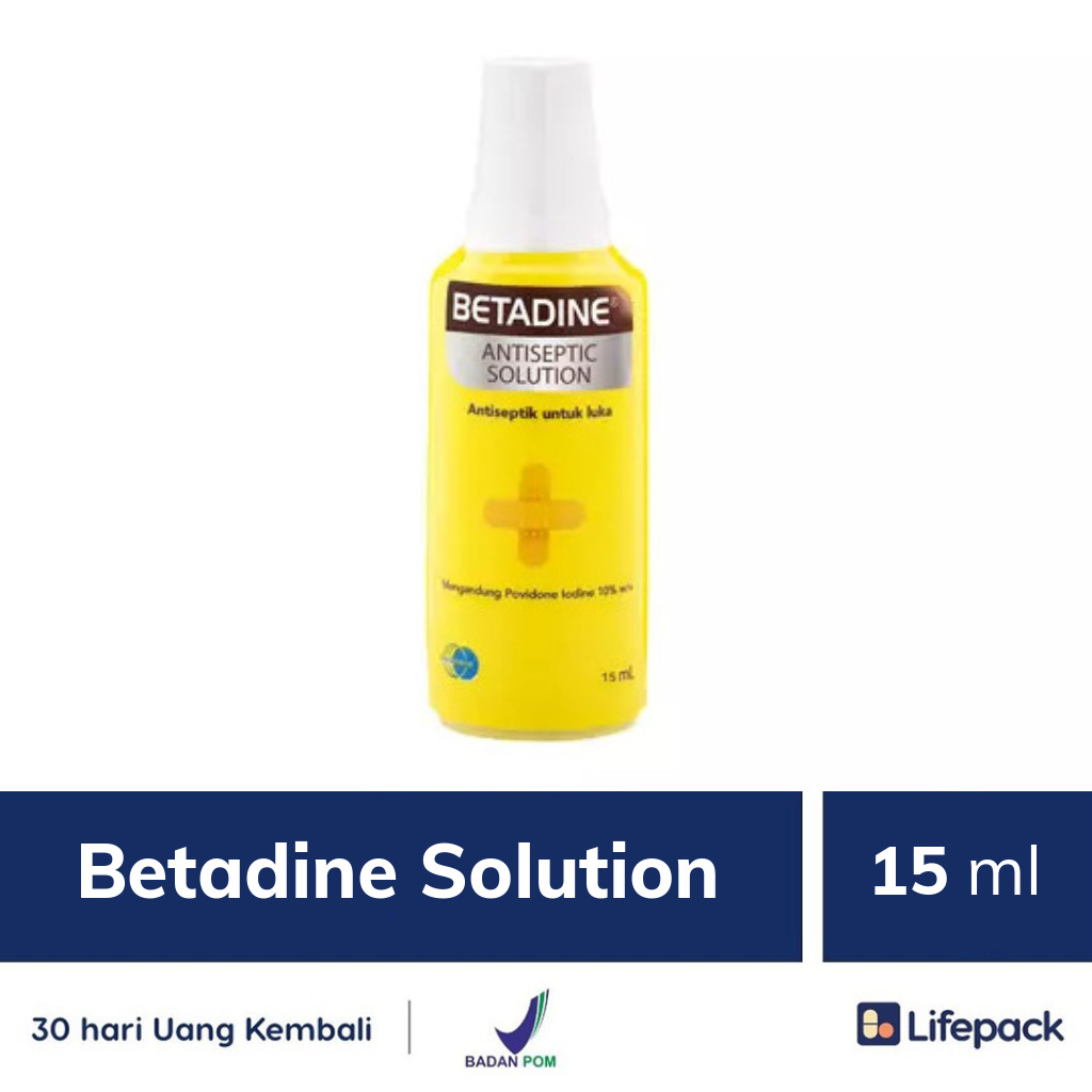 Betadine Solution - Lifepack.id