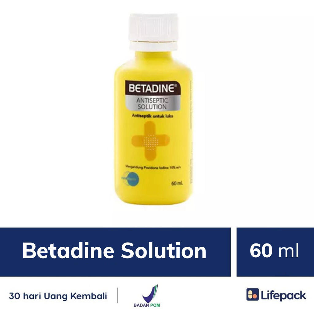 Betadine Solution - Lifepack.id