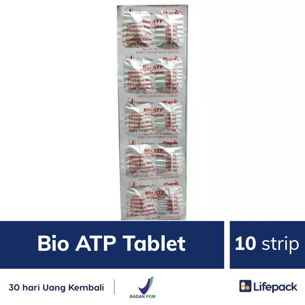 Bio ATP Tablet - Lifepack.id