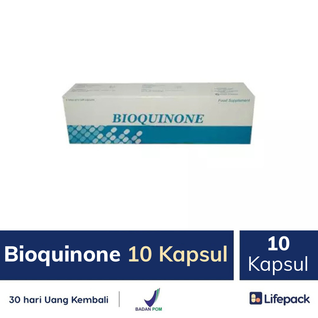 Bioquinone 10 Kapsul - Lifepack.id