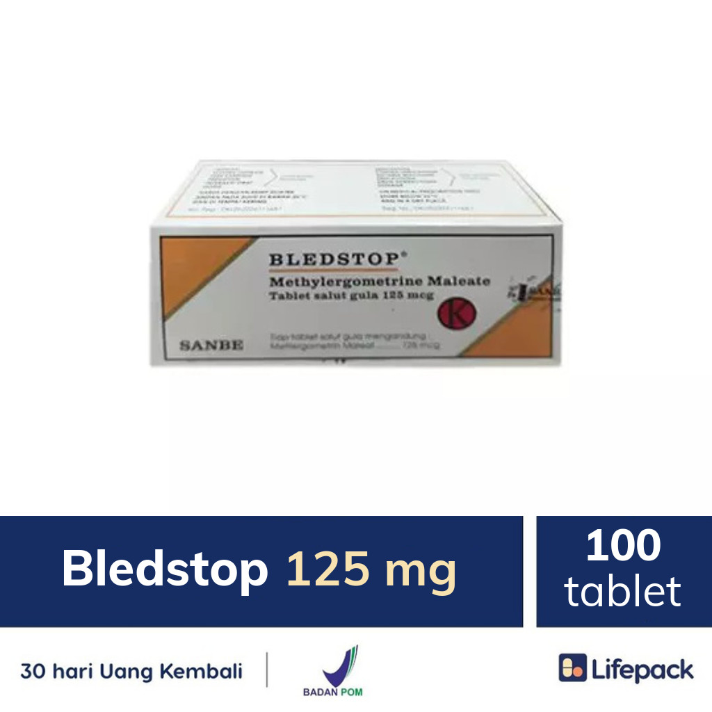 Bledstop 125 mg - Lifepack.id