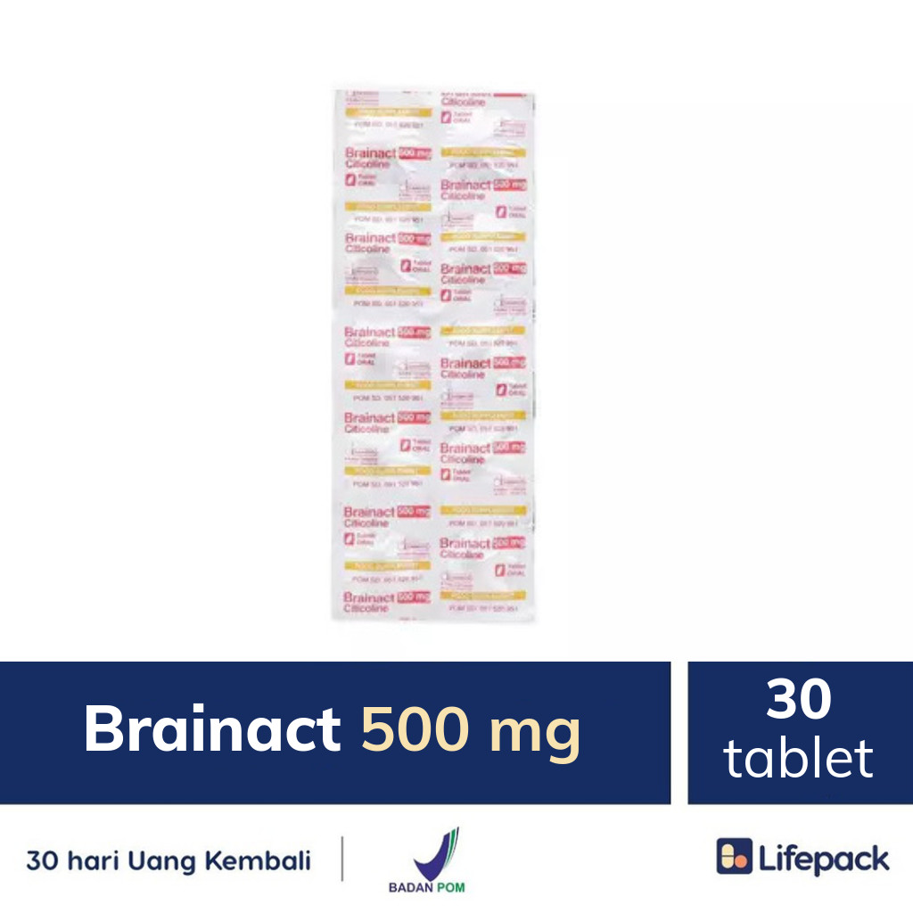 Brainact 500 mg - Lifepack.id