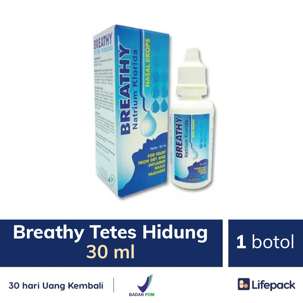 Breathy Tetes Hidung 30 ml - Lifepack.id
