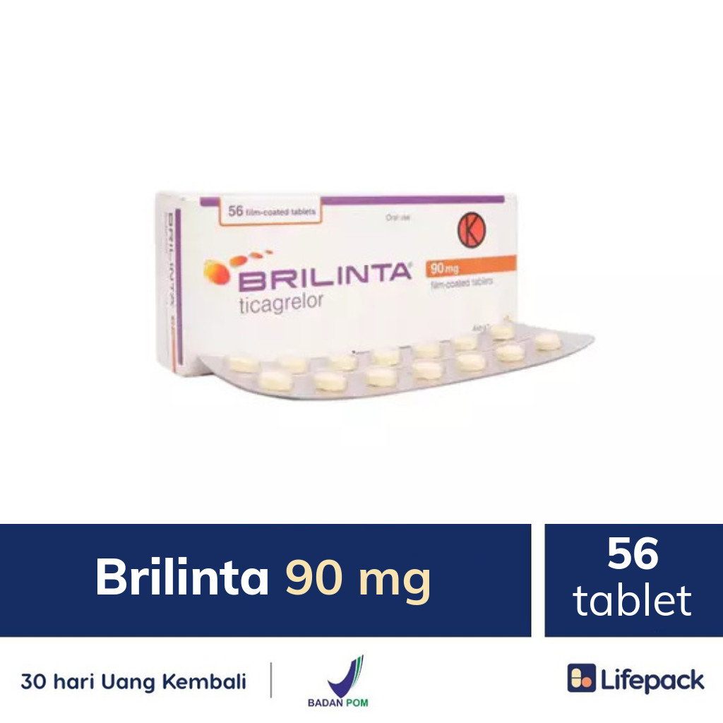 Brilinta 90 mg - Lifepack.id