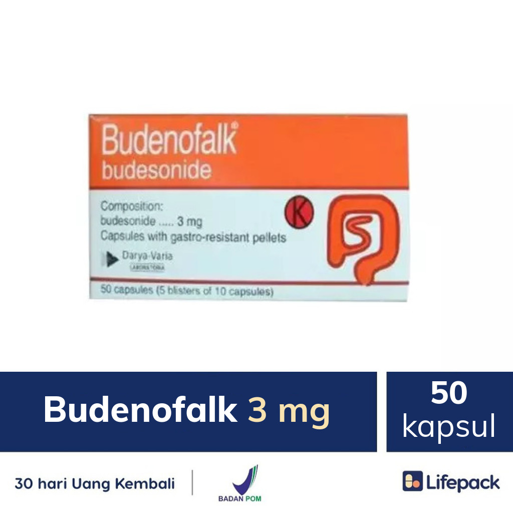 Budenofalk 3 mg - Lifepack.id