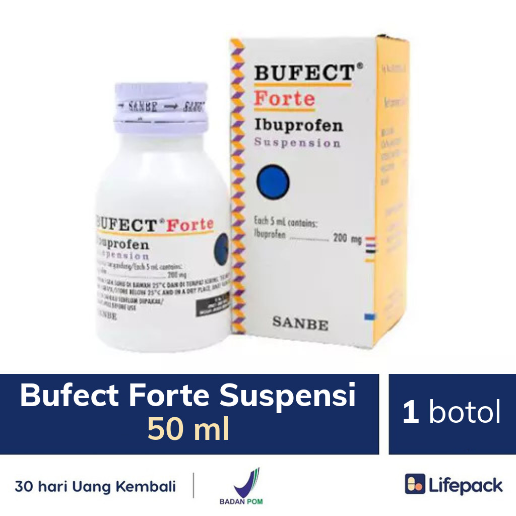 Bufect Forte Suspensi 50 ml - Lifepack.id