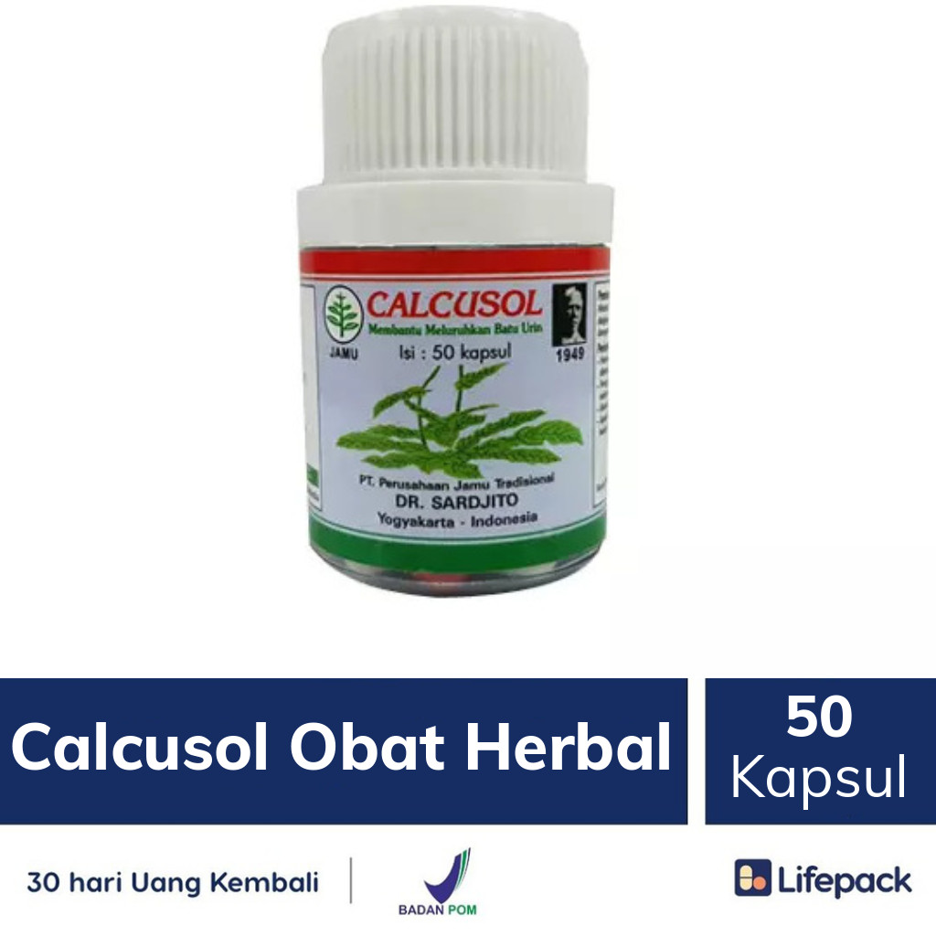 Calcusol Obat Herbal - Lifepack.id