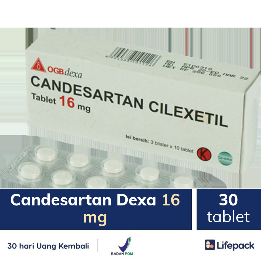 Candesartan Dexa 16 mg - Lifepack.id