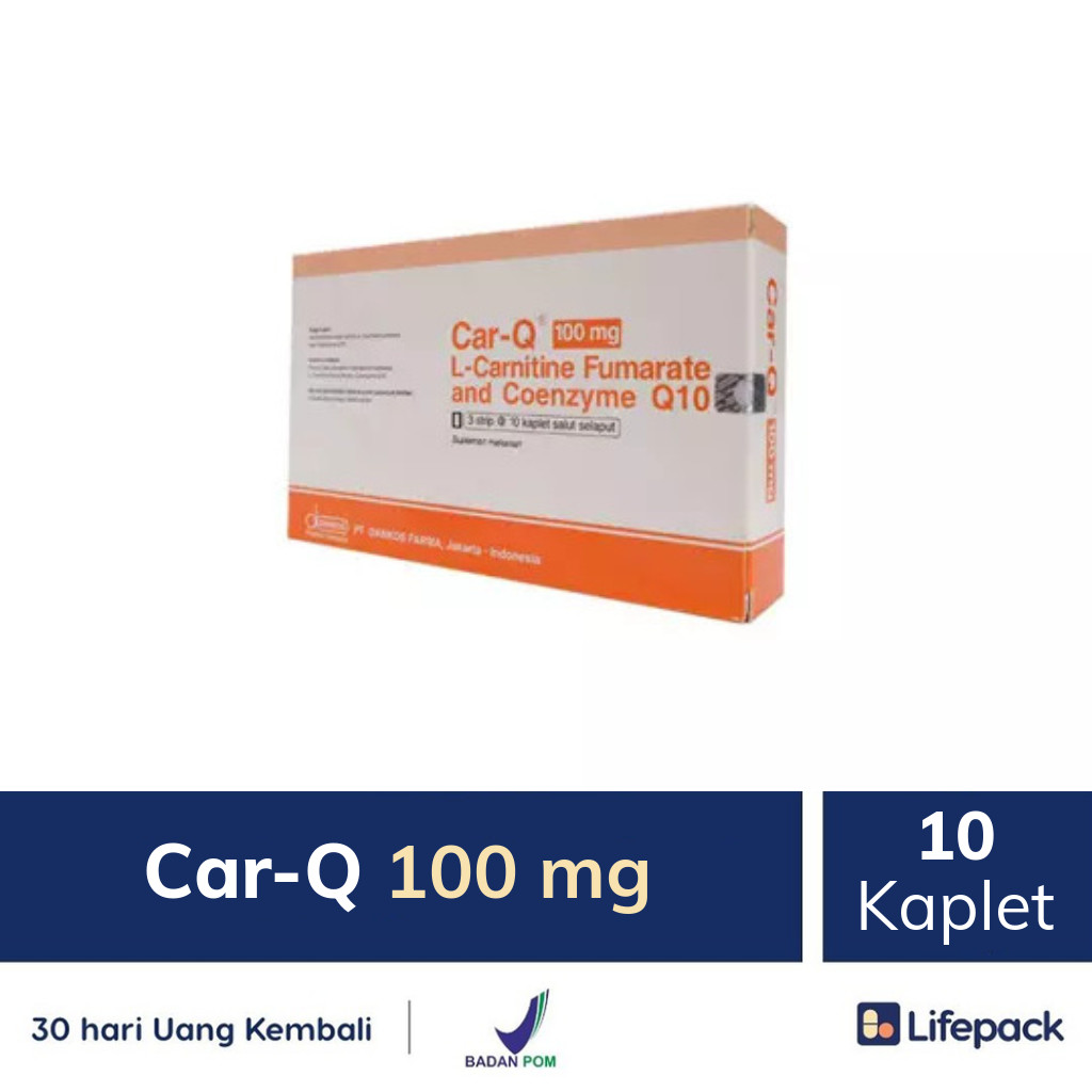 Car-Q 100 mg - Lifepack.id