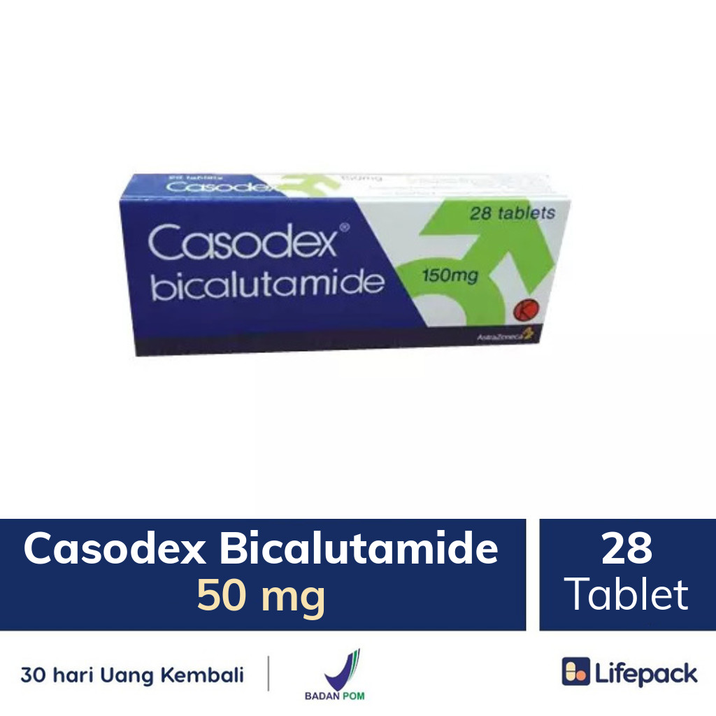 Casodex Bicalutamide 50 mg - Lifepack.id