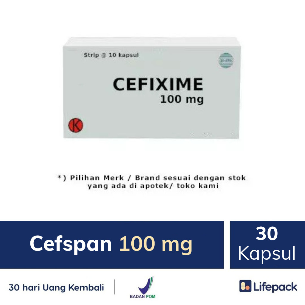 Cefspan 100 mg - Lifepack.id