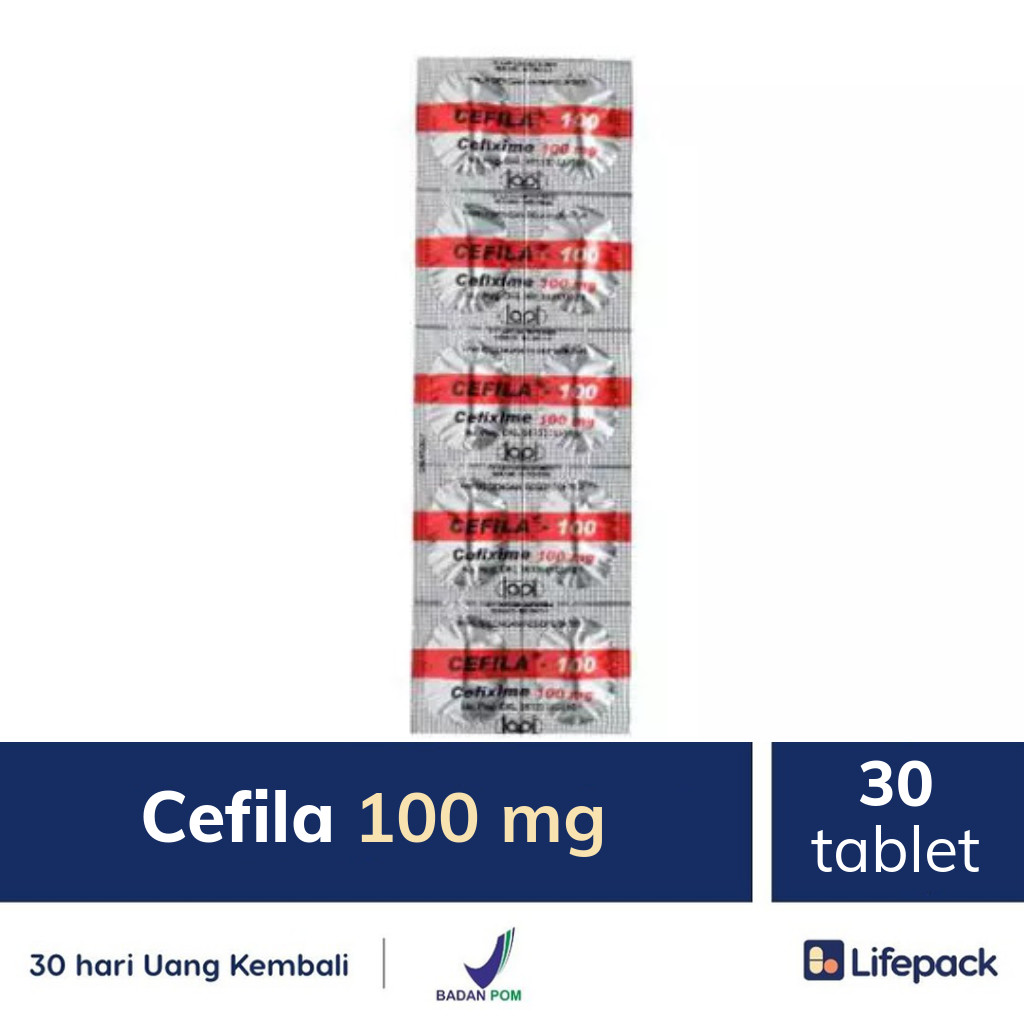 Cefila 100 mg - Lifepack.id