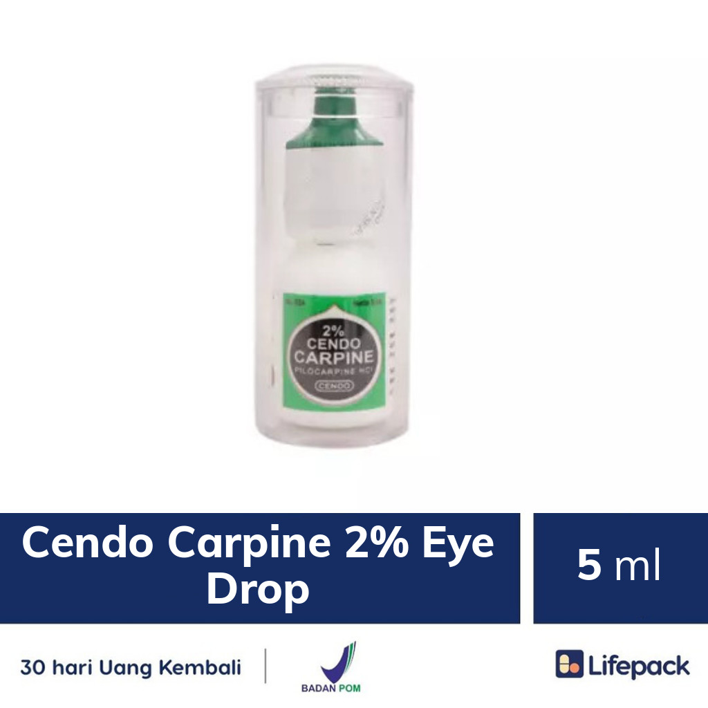Cendo Carpine 2% Eye Drop - Lifepack.id