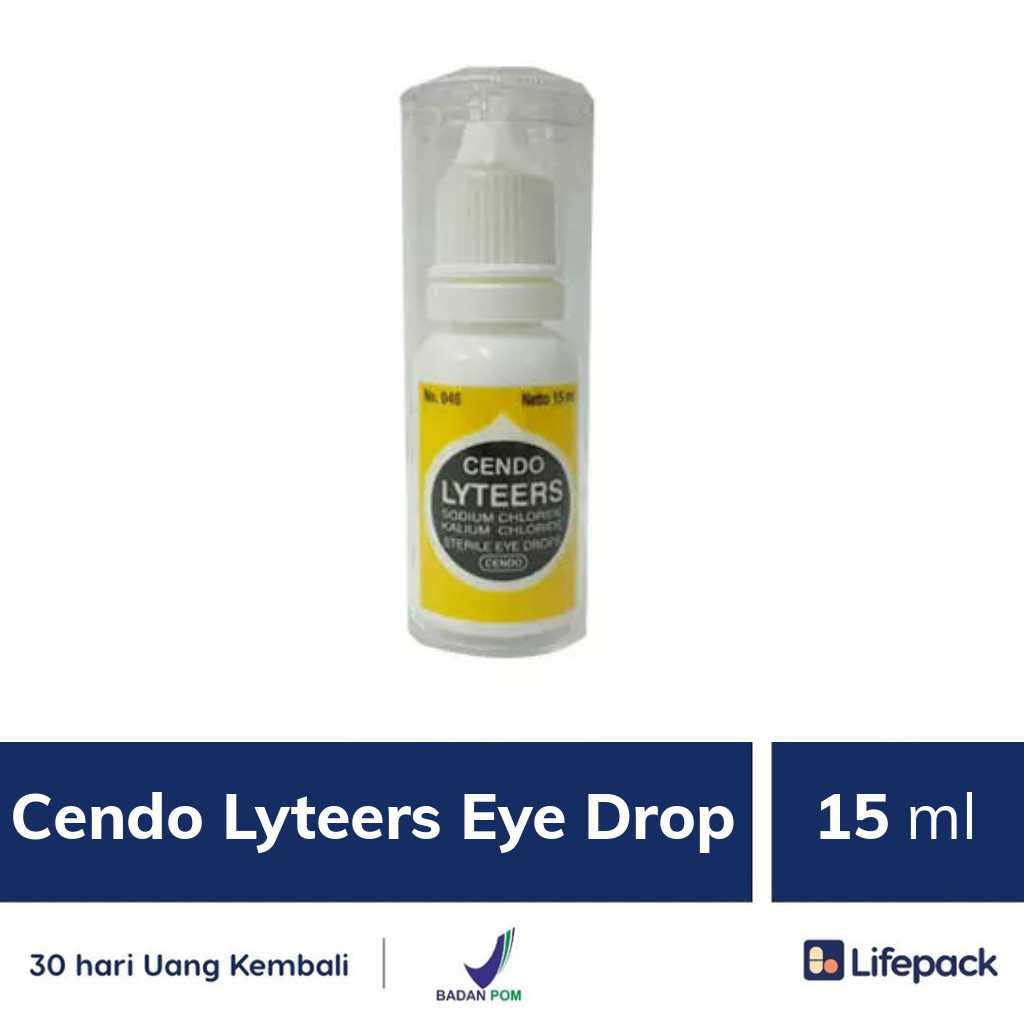 Cendo Lyteers Eye Drop - Lifepack.id