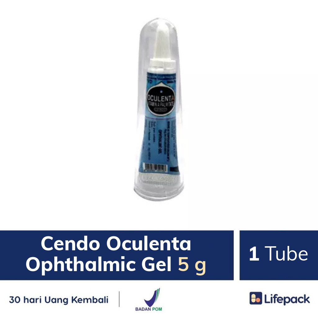 Cendo Oculenta Ophthalmic Gel 5 g - Lifepack.id