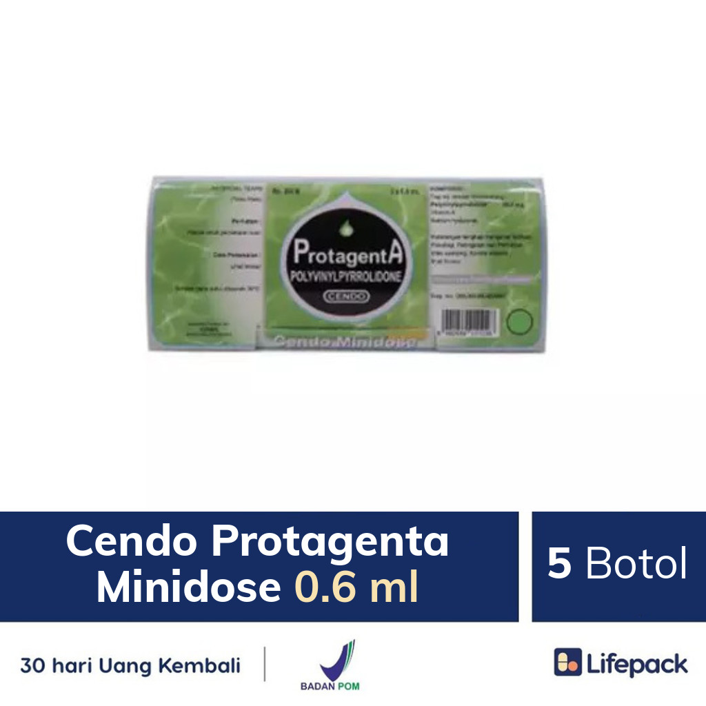 Cendo Protagenta Minidose 0.6 ml - Lifepack.id