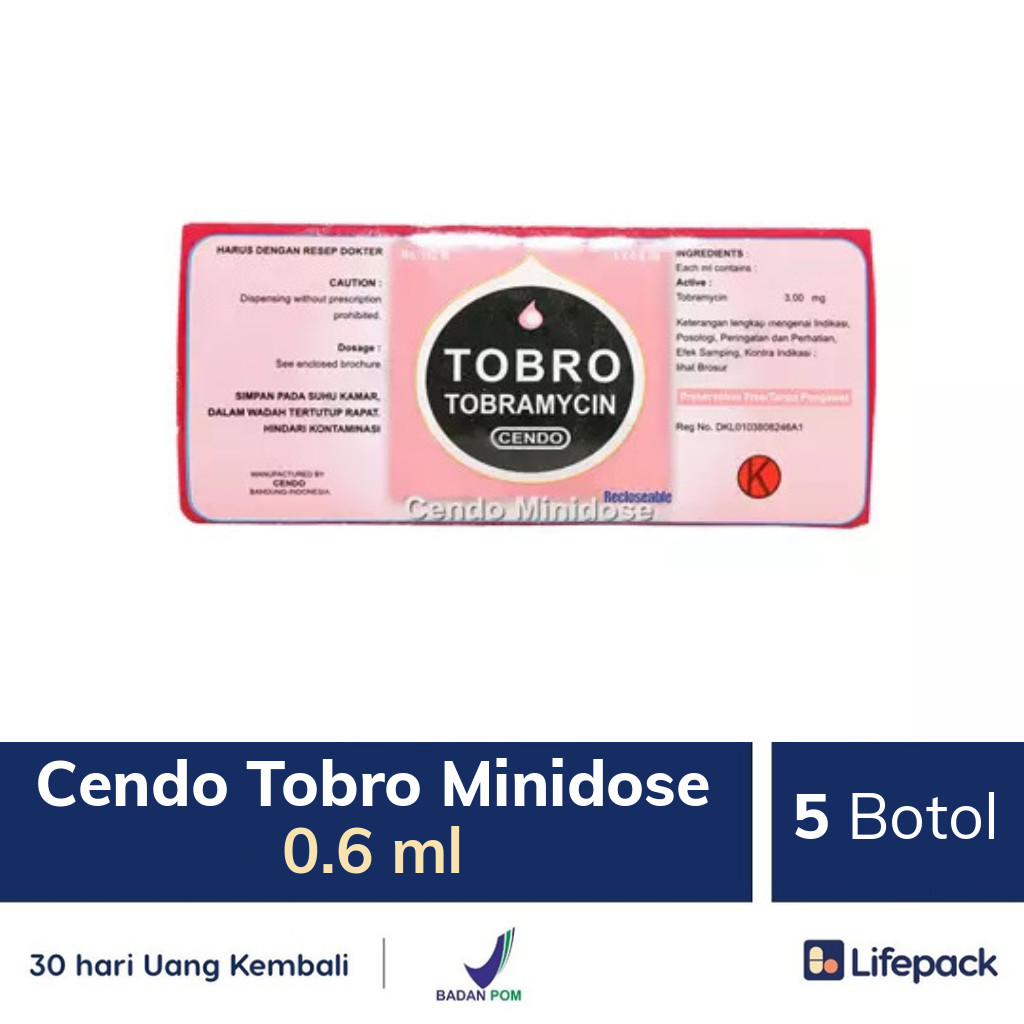 Cendo Tobro Minidose 0.6 ml - Lifepack.id