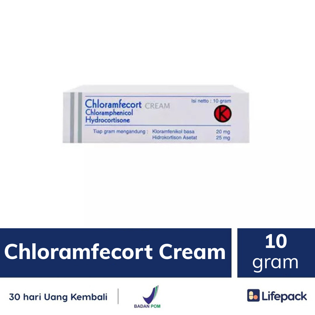 Chloramfecort Cream - Lifepack.id