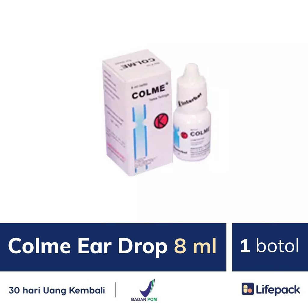 Colme Ear Drop 8 ml - Lifepack.id