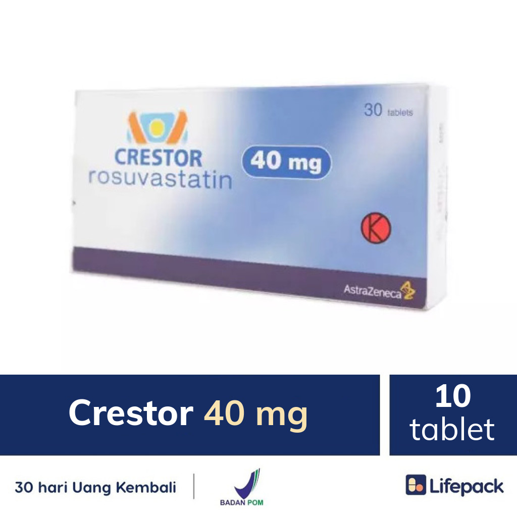Crestor 40 mg - Lifepack.id