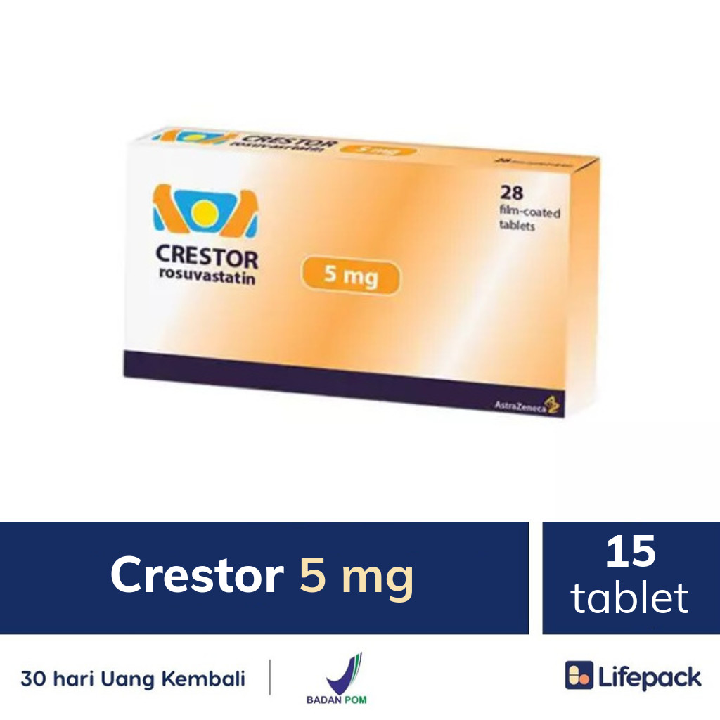 Crestor 5 mg - Lifepack.id