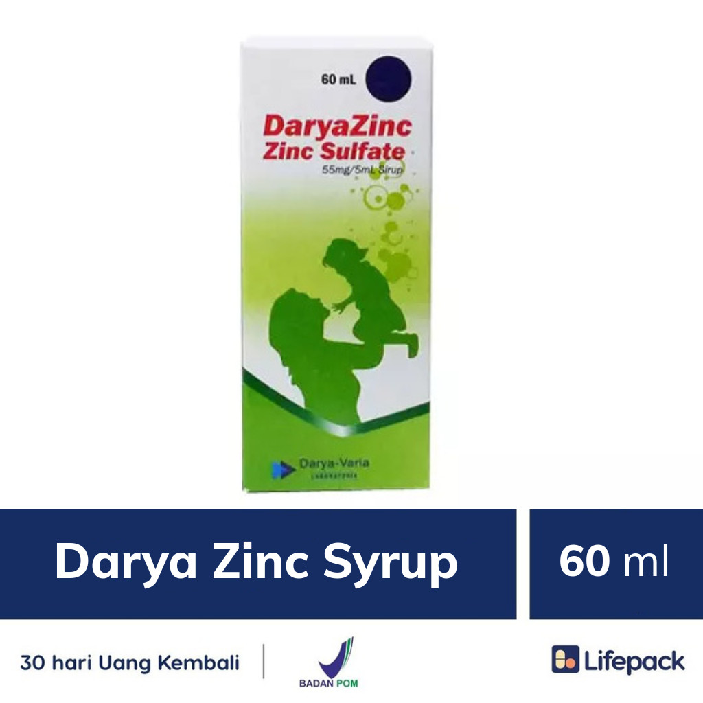 Darya Zinc Syrup - Lifepack.id