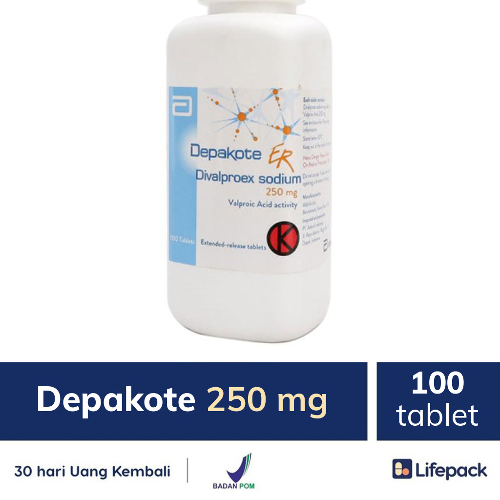 Depakote 250 mg - Lifepack.id