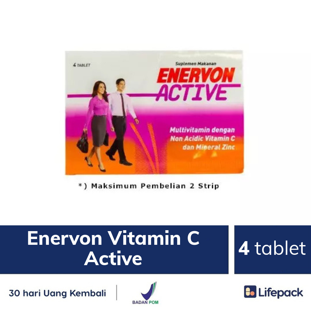 Enervon Vitamin C Active - Lifepack.id