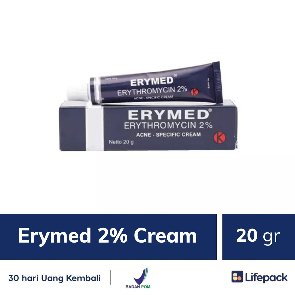 Erymed 2% Cream - Lifepack.id