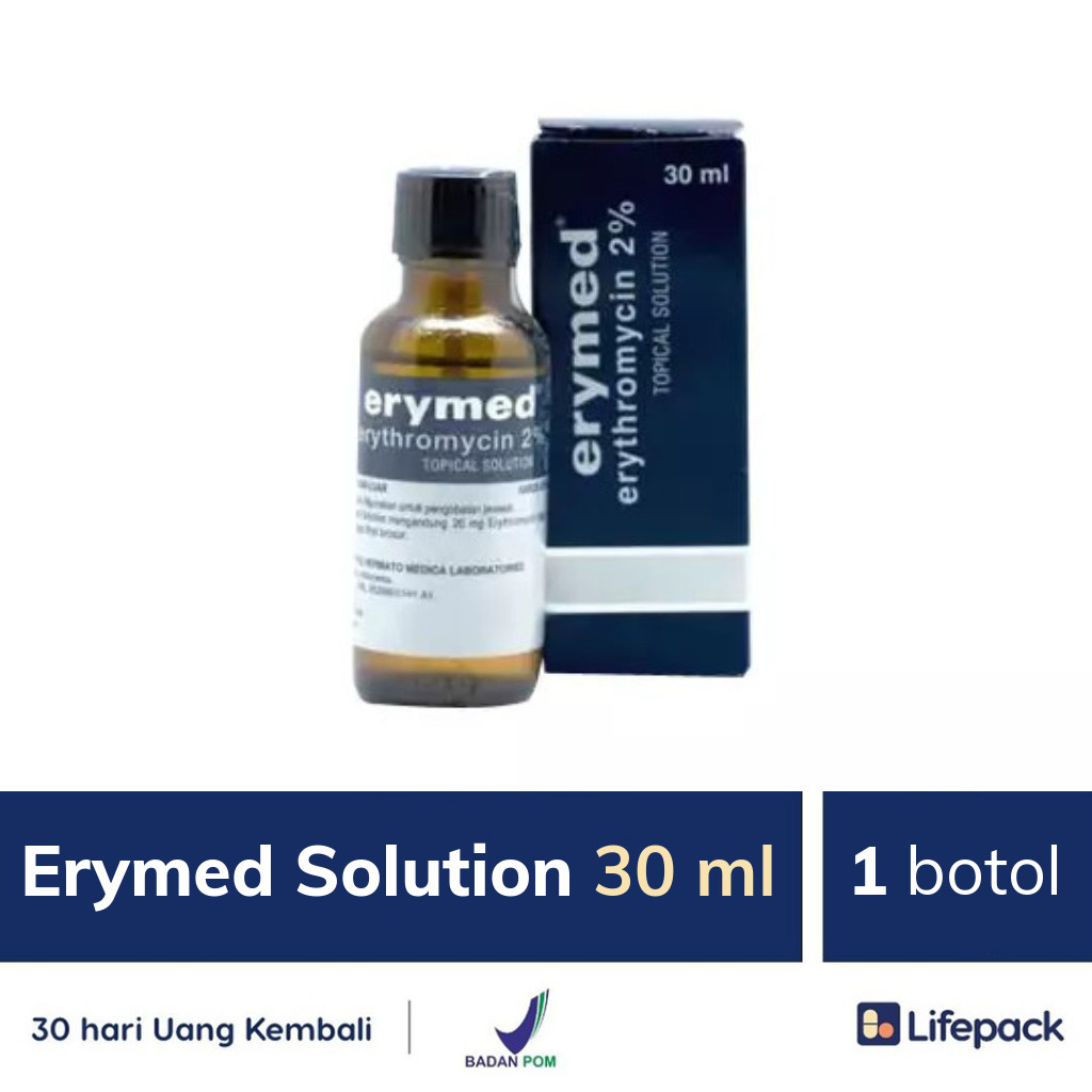 Erymed Solution 30 ml - Lifepack.id