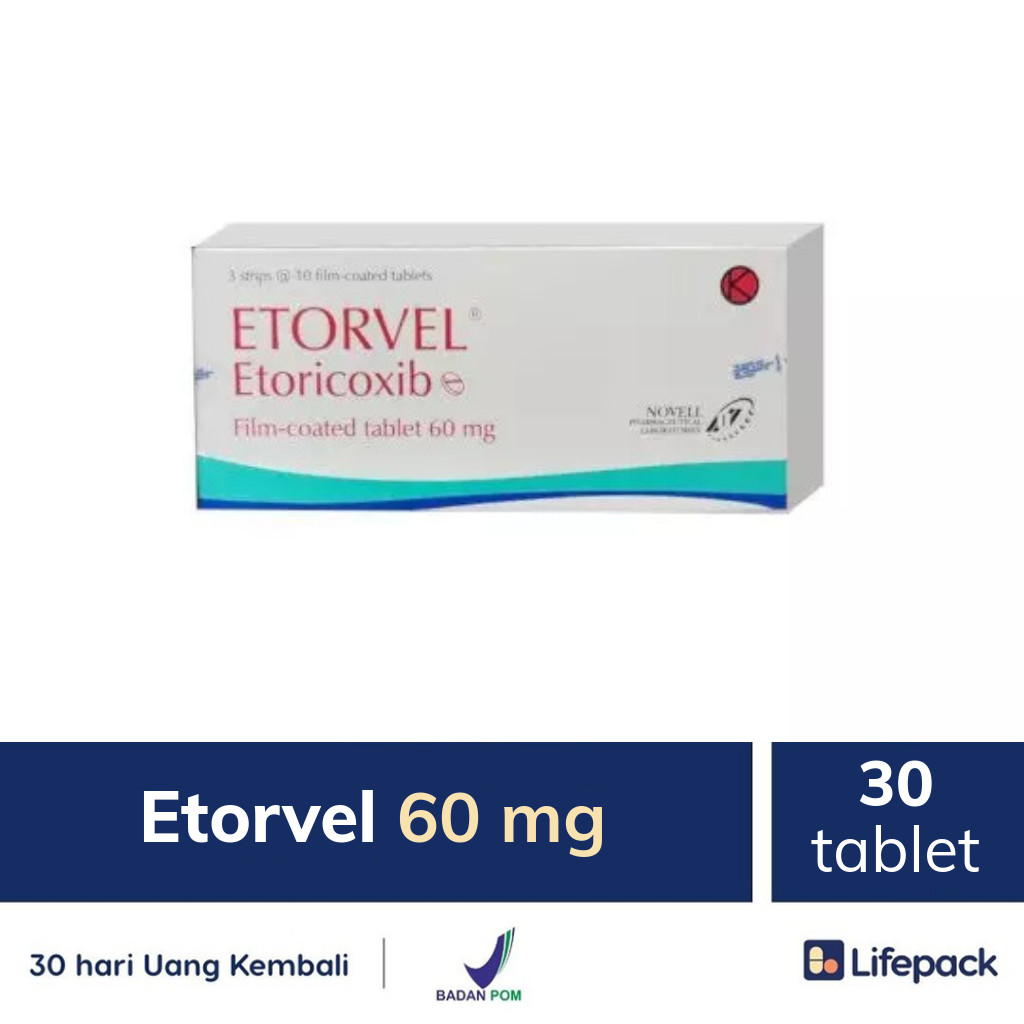 Etorvel 60 mg - Lifepack.id