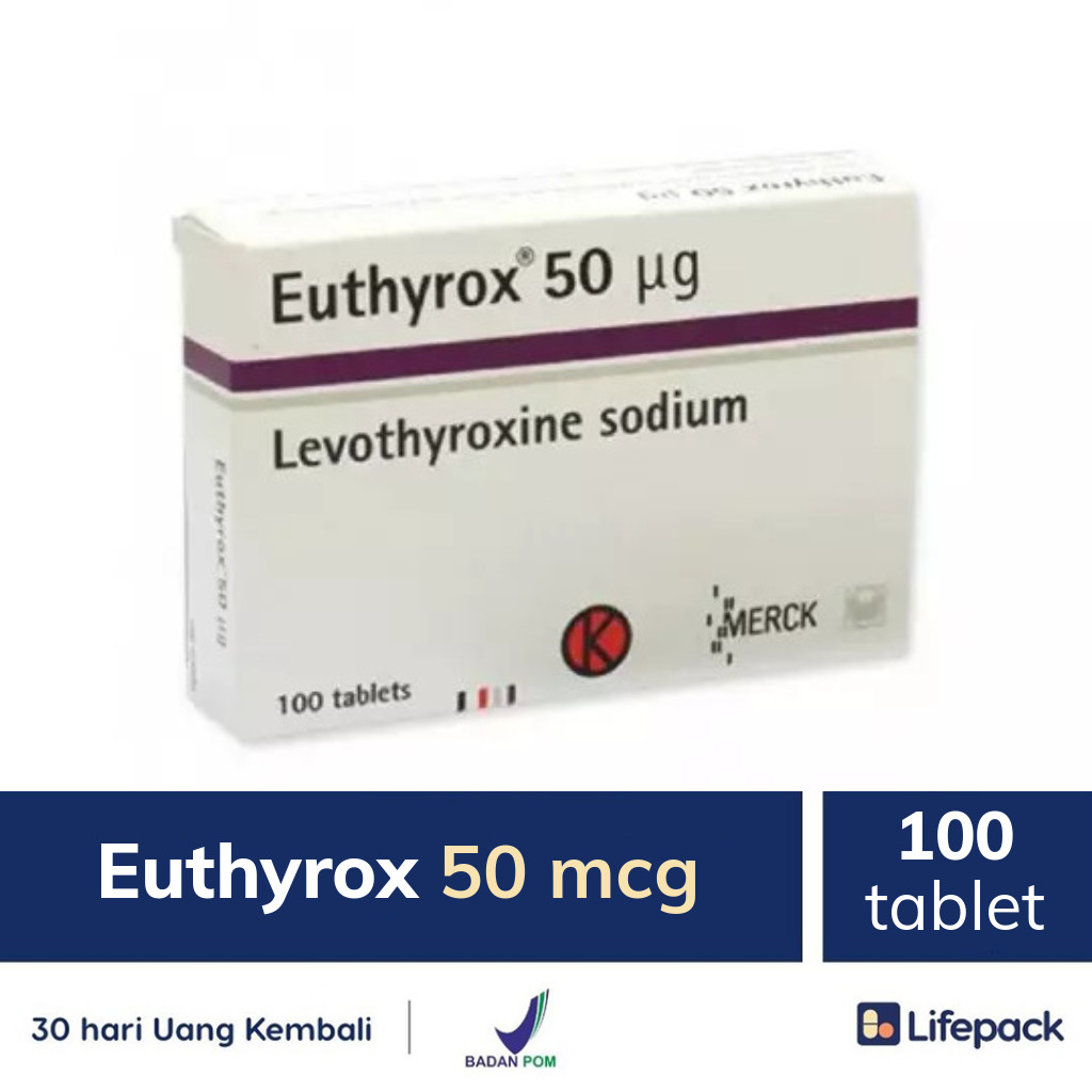Euthyrox 50 mcg - Lifepack.id