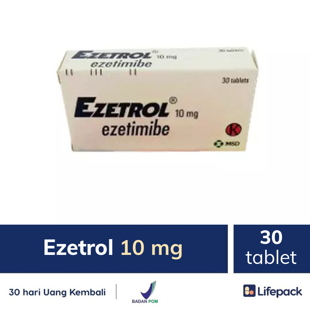 Ezetrol 10 mg - Lifepack.id