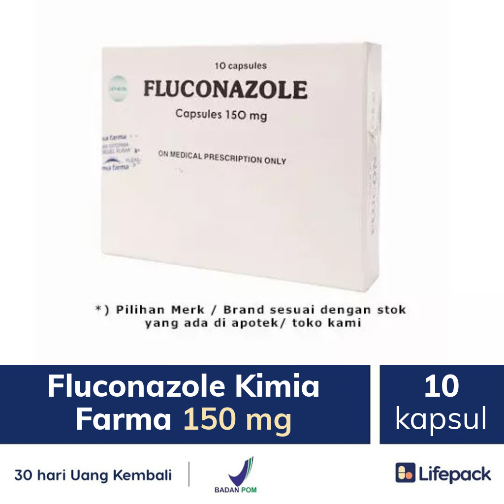 Fluconazole Kimia Farma 150 mg - Lifepack.id