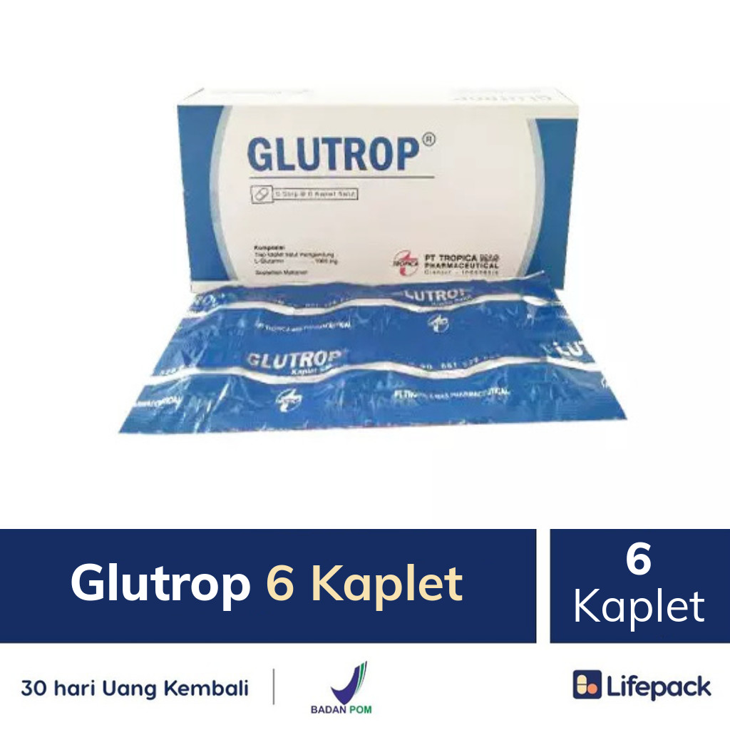 Glutrop 6 Kaplet - Lifepack.id