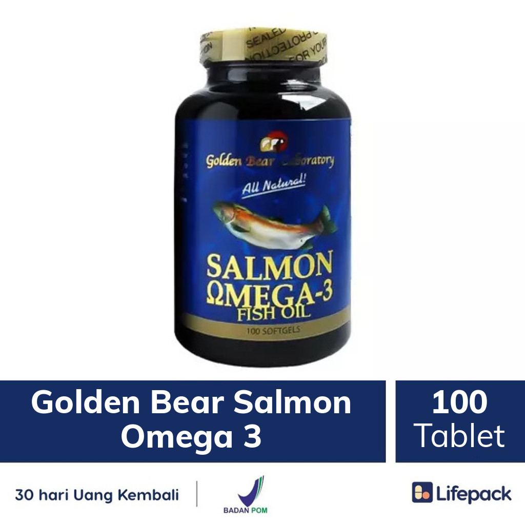 Golden Bear Salmon Omega 3 - Lifepack.id