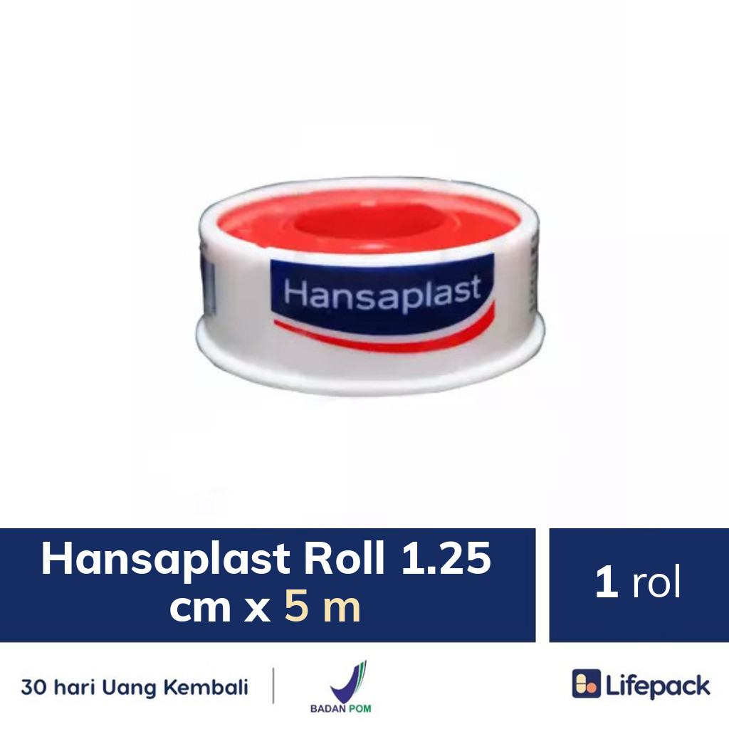 Hansaplast Roll 1.25 cm x 5 m - Lifepack.id
