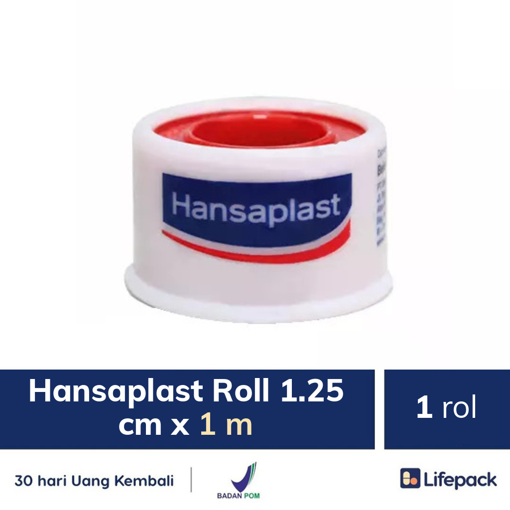 Hansaplast Roll 1.25 cm x 1 m - Lifepack.id