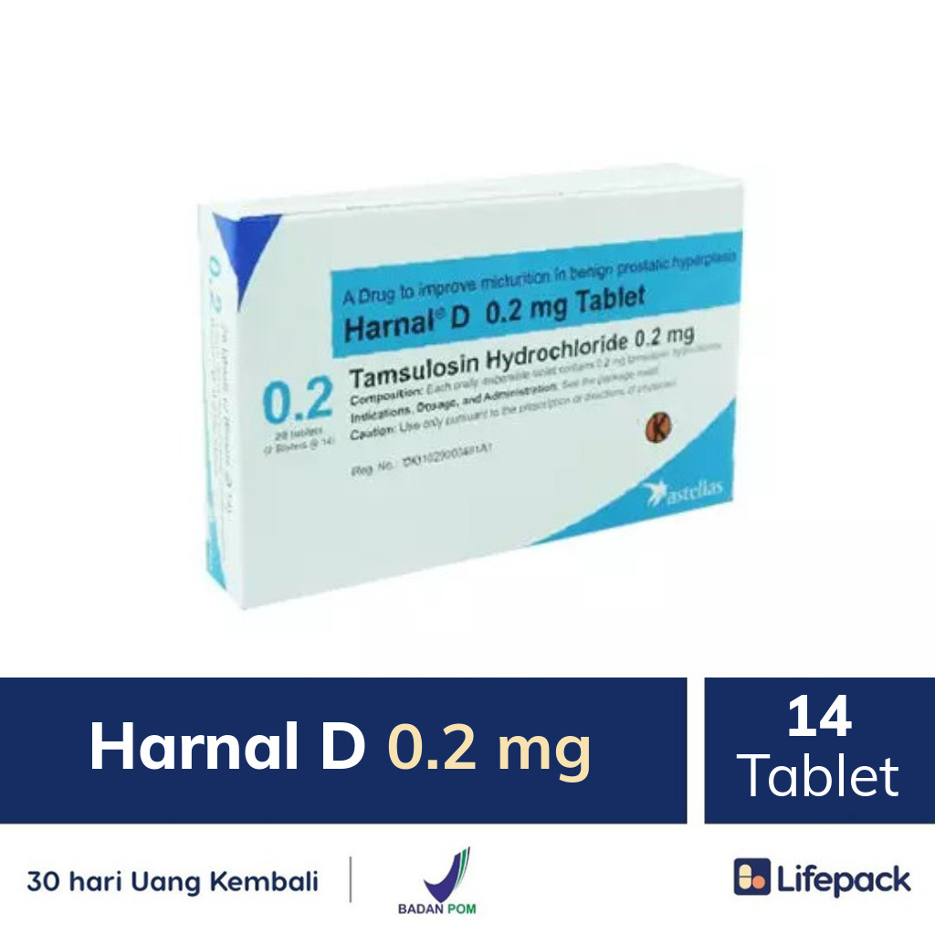Harnal D 0.2 mg - Lifepack.id
