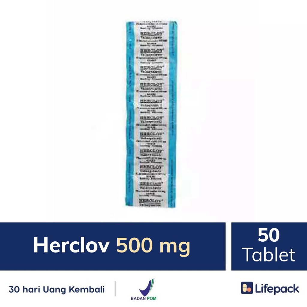 Herclov 500 mg - Lifepack.id