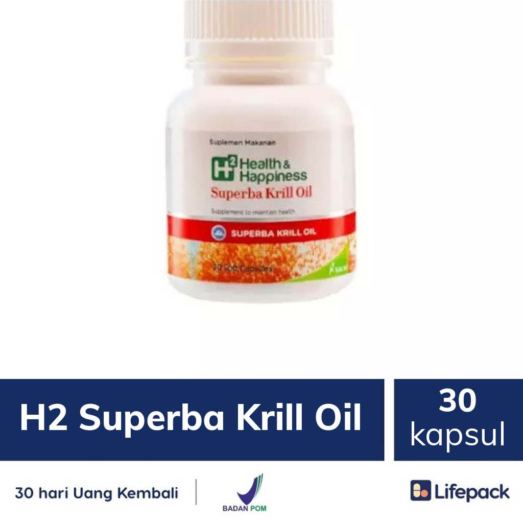 H2 Superba Krill Oil - Lifepack.id