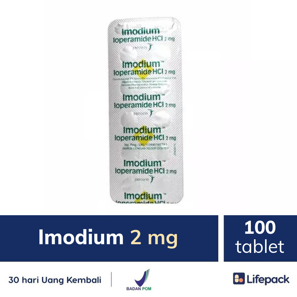 Imodium 2 mg - Lifepack.id