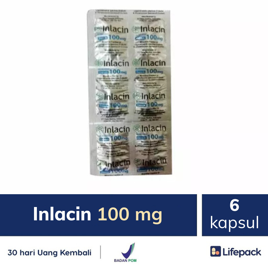 Inlacin 100 mg - Lifepack.id