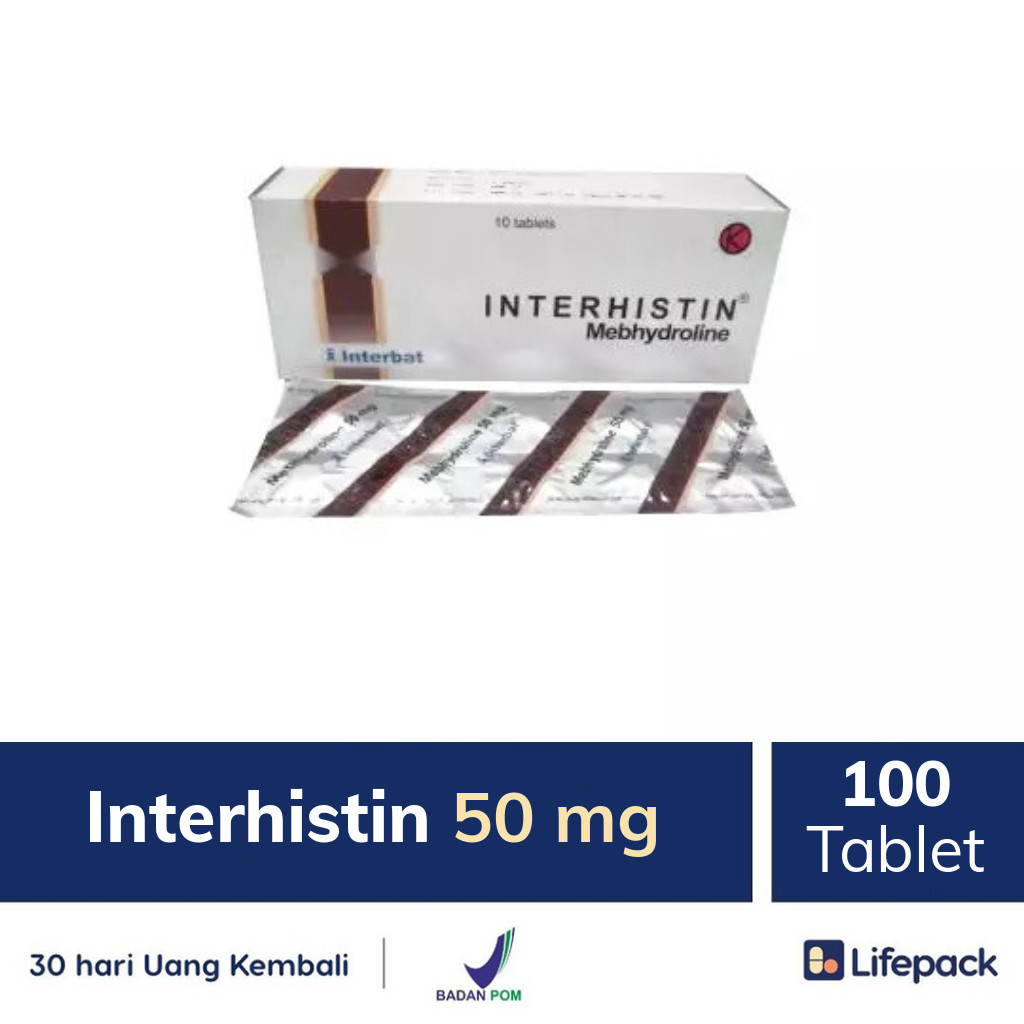 Interhistin 50 mg - Lifepack.id